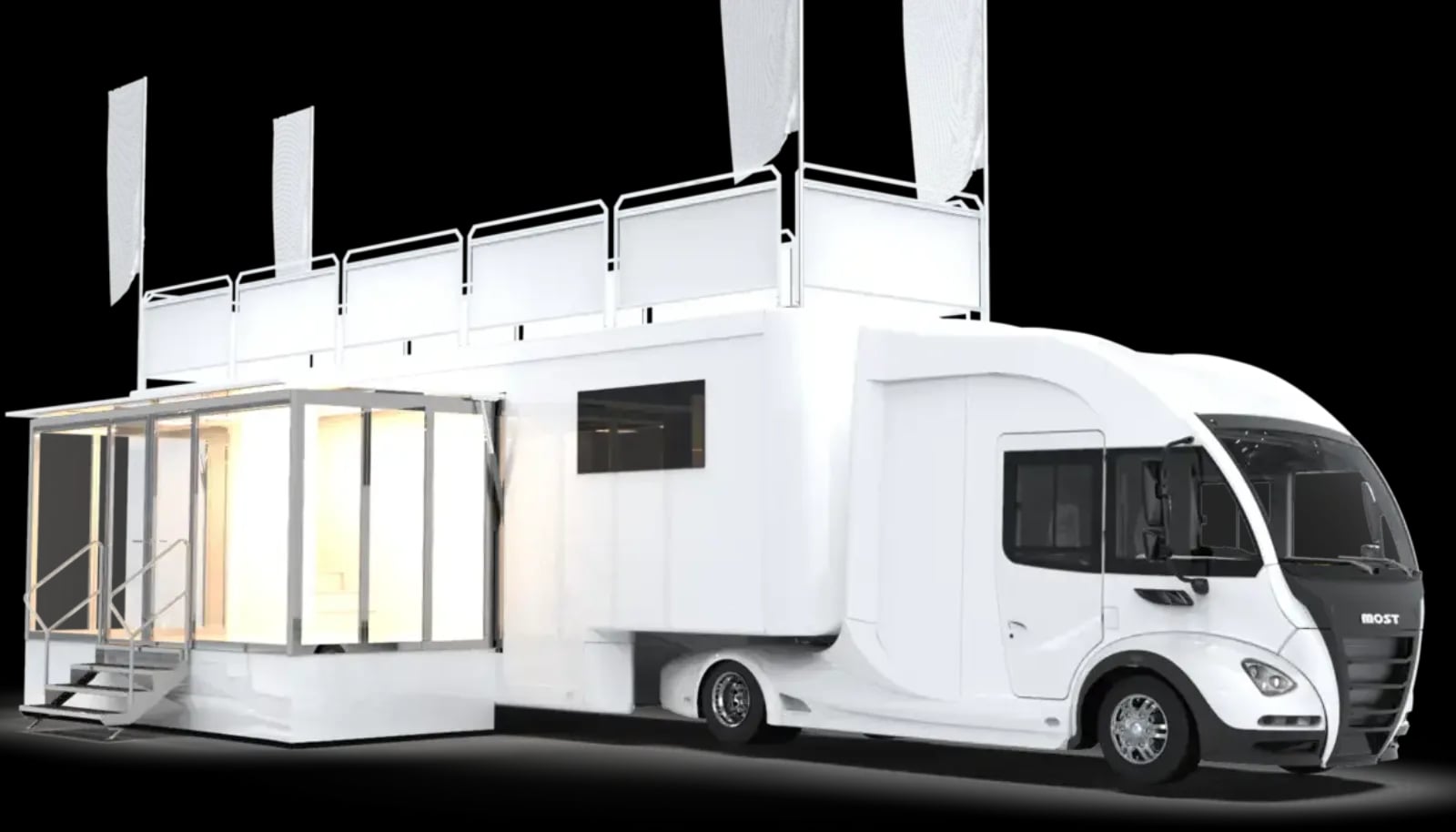 FUTURIA, Designtruck als Leicht-Sattelzug