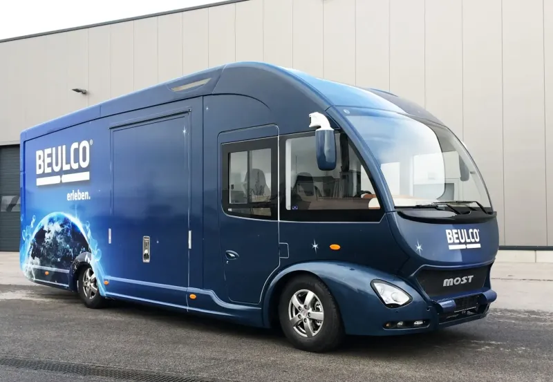 Der BEULCO Liner, Die ganze BEULCO Welt im Infomobil live erleben