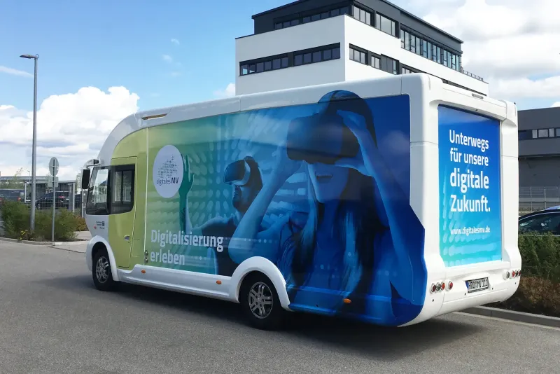 Digitalisierung in Mecklenburg-Vorpommern, Zukunftstechnologie im DigiMobil erleben