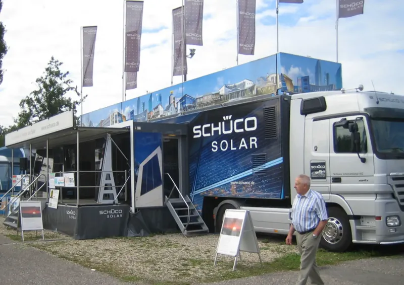 SCHÜCO, Europa, Solar-Technik zum Anfassen